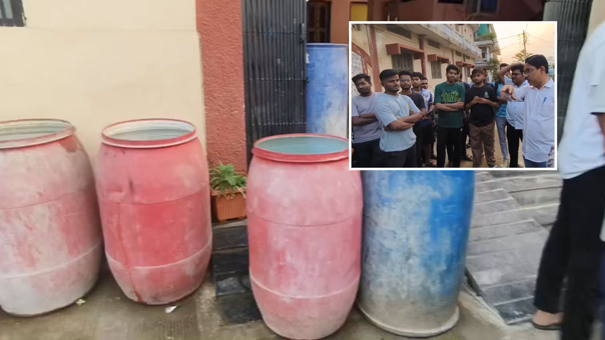 Gondia: ओबीसी हॉस्टल में पानी संकट, छात्र खुद खरीद रहे टैंकर; आंदोलन की चेतावनी