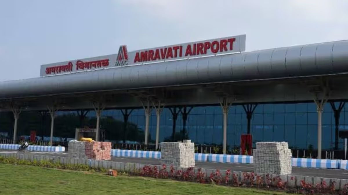 अमरावती एयरपोर्ट की बड़ी छलांग: जुलाई से शुरू होगी 'नाइट लैंडिंग', अब रात में भी उतर सकेंगे विमान