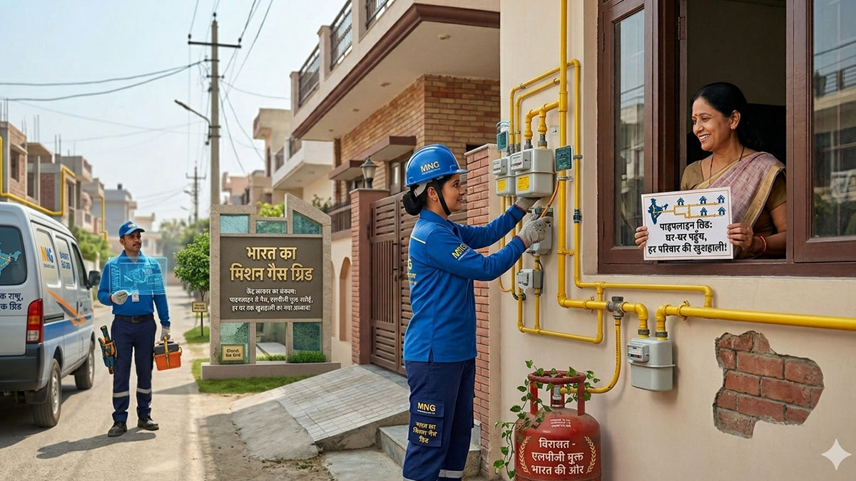 भारत का 'मिशन गैस ग्रिड': केंद्र सरकार का बड़ा आदेश, अब हर घर तक पाइपलाइन से पहुंचेगी गैस; एलपीजी पर निर्भरता होगी खत्म!