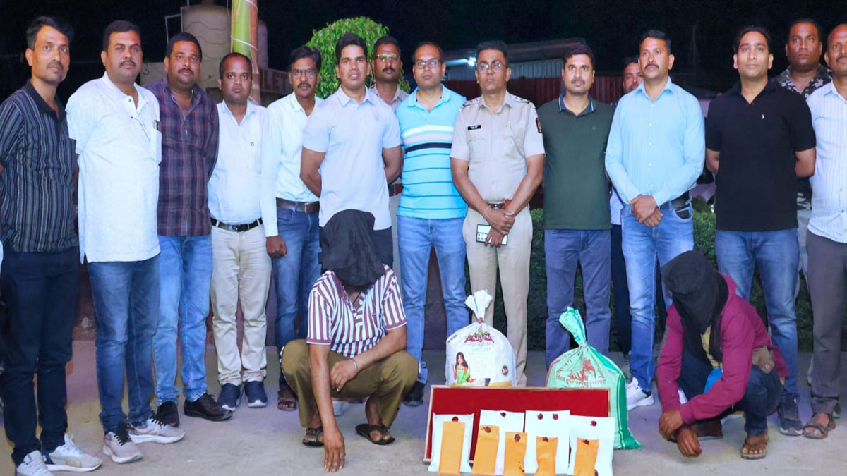 Yavatmal: ﻿आर्णी में एमडी ड्रग्स सहित 30 किलो पाउडर जब्त, स्थानीय अपराध शाखा और आर्णी पुलिस की कार्रवाई