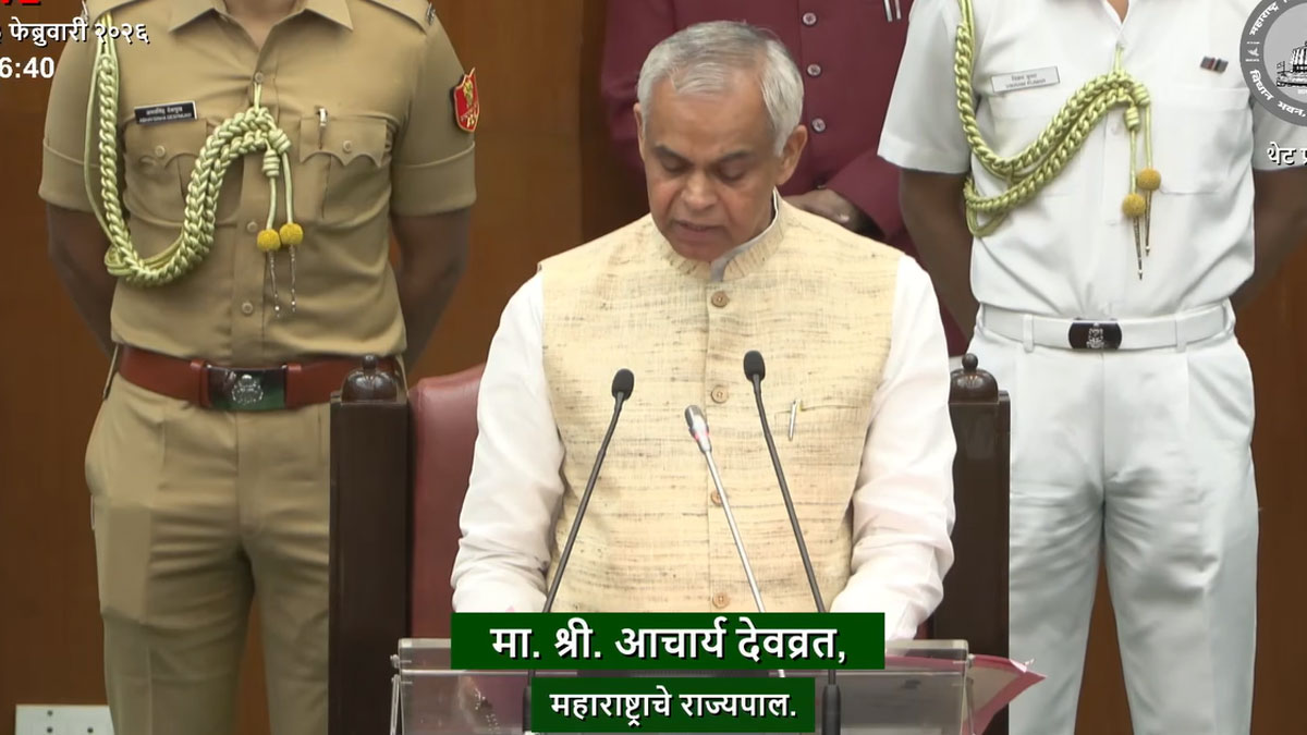 Budget Session 2026: राज्यपाल का अभिभषण शुरू, आचार्य देवव्रत बोले- विदर्भ में बनाएंगे स्टील कॉरिडोर
