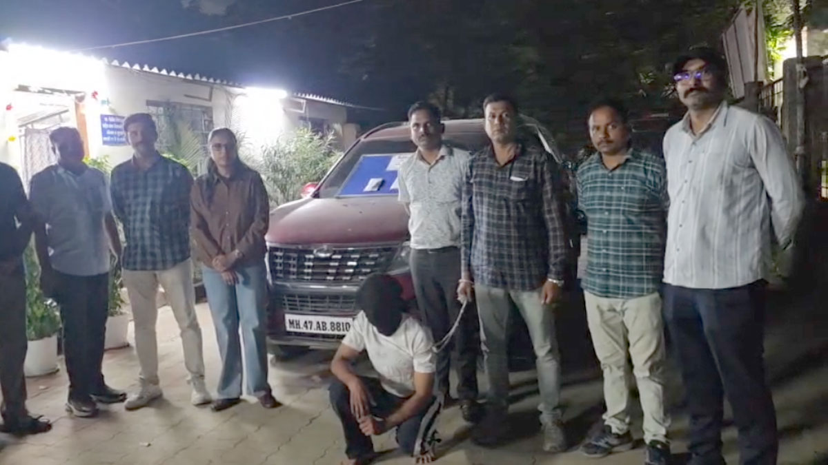 परिसर में दहशत फैलाने कार में बैठकर की हवाई फायरिंग, पुलिस ने आरोपी को वणी से किया गिरफ्तार