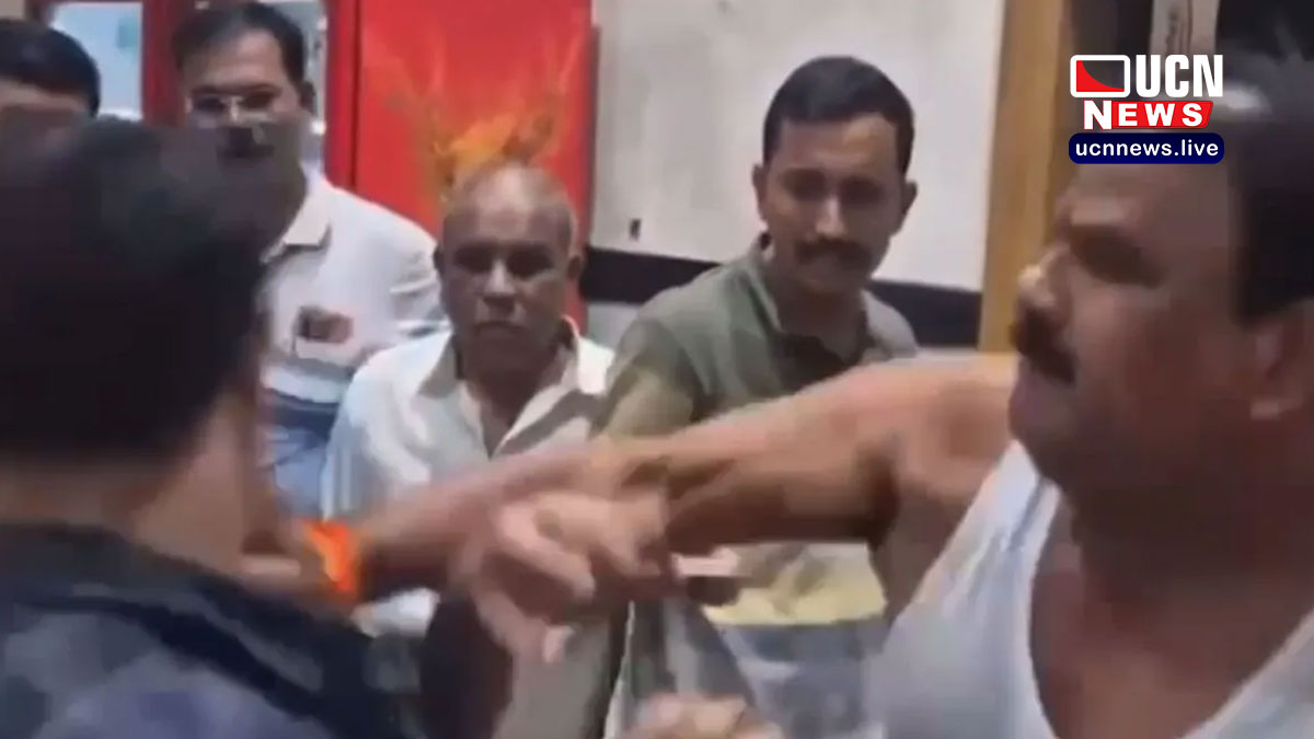 ख़राब खाने को लेकर भड़के विधायक संजय गायकवाड़, कैंटीन कर्मचारी के साथ की मारपीट; वीडियो हुआ वायरल