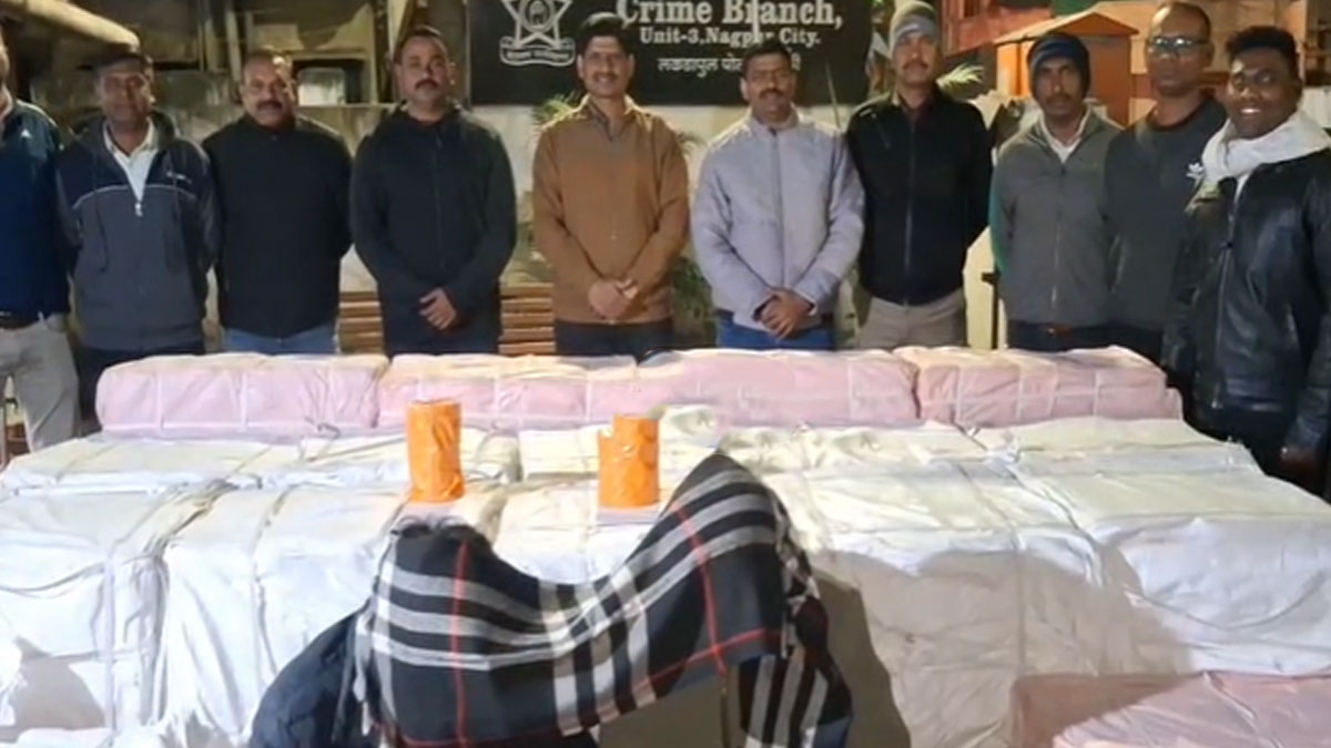 ﻿Nagpur: क्राइम ब्रांच की बड़ी कार्रवाई, मसाला गोदाम पर मारा छापा, 29 लाख रुपये का नायलॉन मांजा जब्त, दो गिरफ्तार