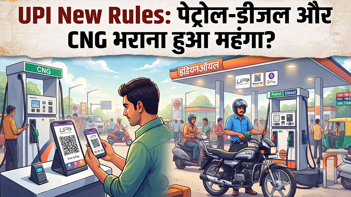UPI New Rules: पेट्रोल-डीजल और CNG भराना हुआ महंगा? जानें क्या हैं 2000 रुपये से ज्यादा के भुगतान के नए नियम