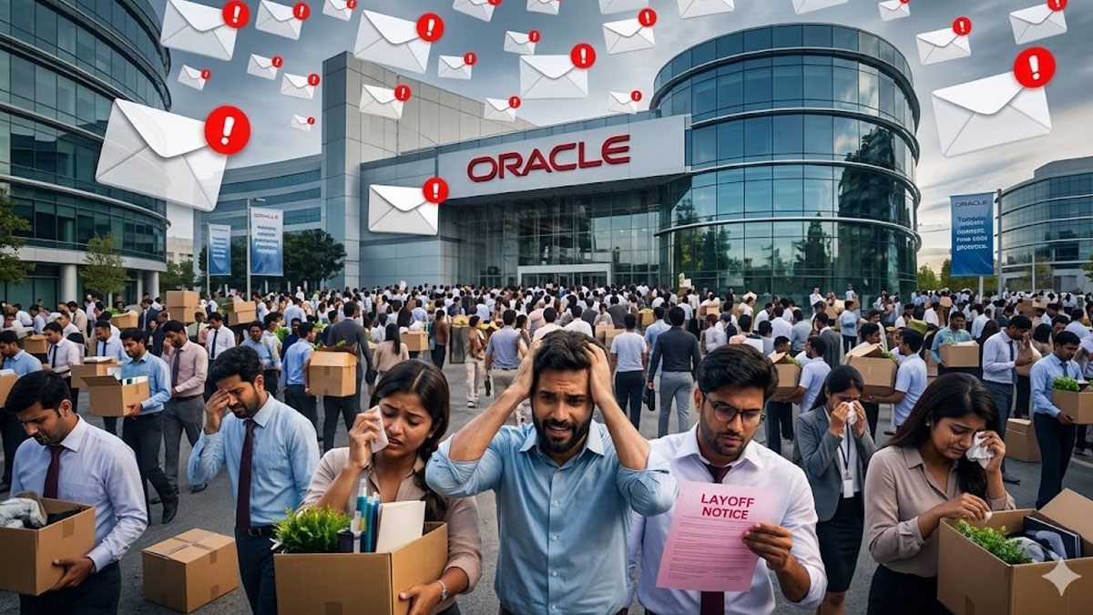 AI का दिखने लगा असर, Oracle ने सुबह-सुबह फोड़ा ईमेल बम; 12 हजार भारतीयों की गई नौकरी!
