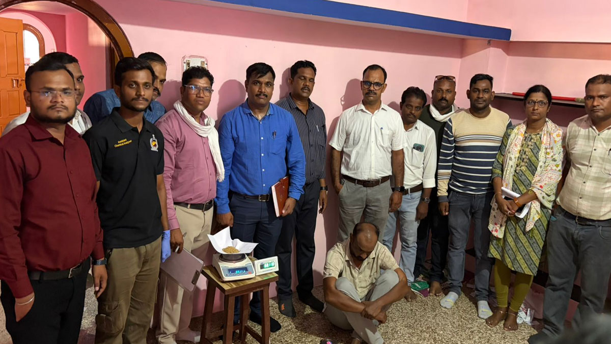 Bhandara: नशे के खिलाफ क्राइम ब्रांच की बड़ी कार्रवाई, 12.65 लाख की MD ड्रग्स जब्त गुप्त; सूचना के आधार पर दिया अंजाम