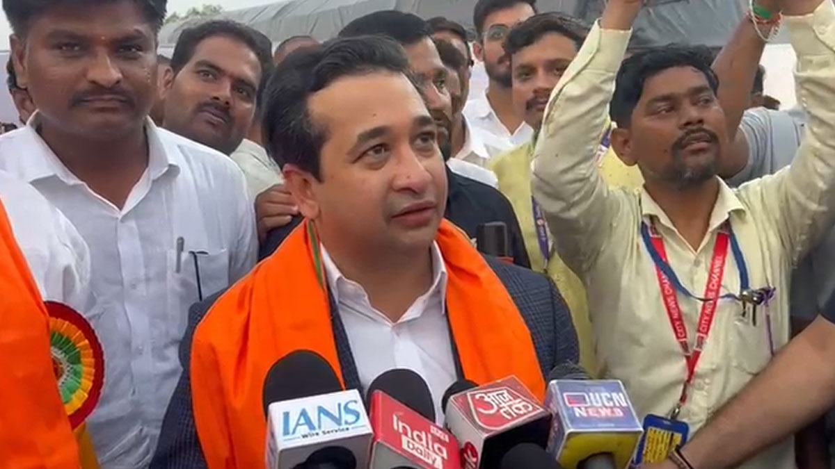 ﻿सनातन धर्म पर सियासी संग्राम; नितेश राणे का जितेंद्र आव्हाड पर तीखा पलटवार
