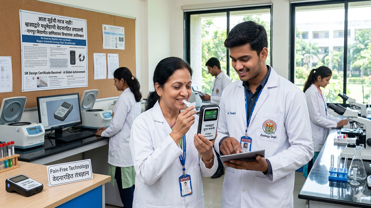 अब सुई की चुभन और खून की जरूरत नहीं, 'सांसों' से होगी शुगर की जांच