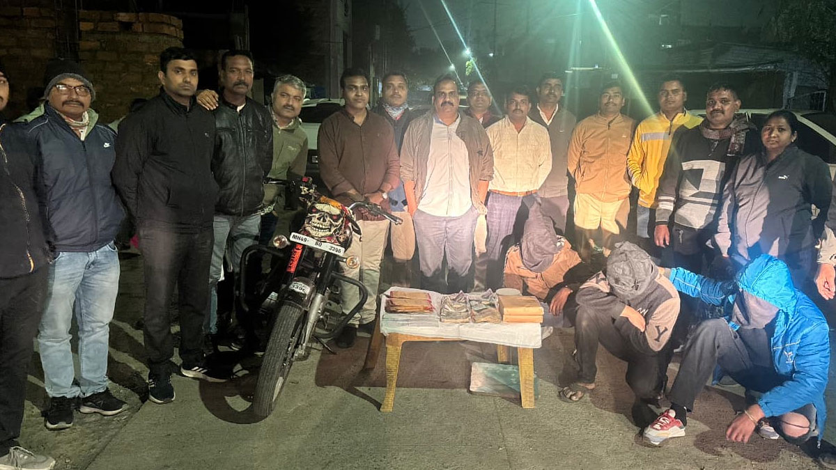 ऑपरेशन थंडर अंतर्गत क्राइम ब्रांच की बड़ी कार्रवाई, मुंबई से आई MD ड्रग्स की खेप के साथ 3 तस्कर गिरफ्तार” एक अन्य की तलाश