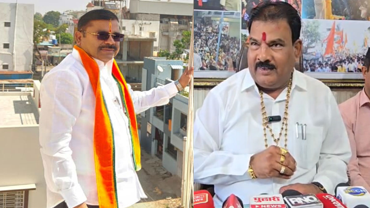 बुलढाणा के शिवसेना विधायक संजय गायकवाड़ ने भाजपा जिला अध्यक्ष विजयराज शिंदे पर लगाए गंभीर आरोप