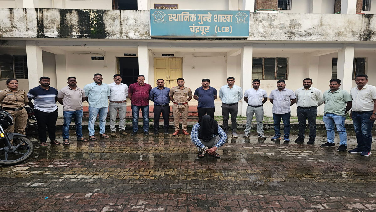 ﻿Chandrapur: एटीएम लूटने वाले गिरोह का भंडाफोड़; एक गिरफ्तार, तीन अन्य की तलाश जारी