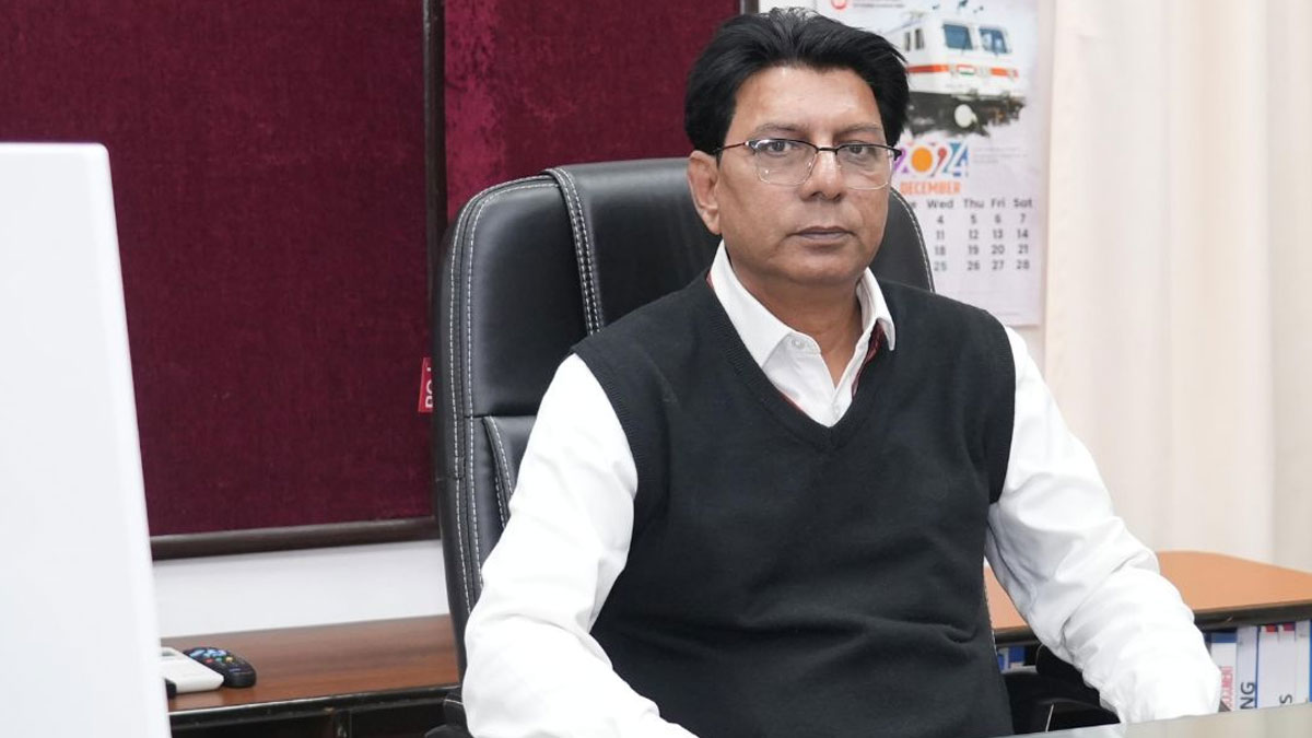 विजय कुमार बने मध्य रेल के महाप्रबंधक, धर्मवीर मीणा का लिया स्थान