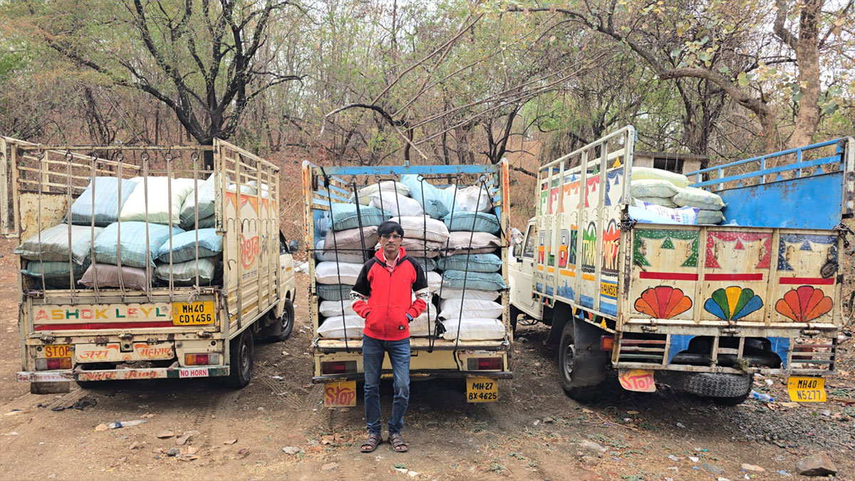 Nagpur: खड़गांव रोड के गोदाम पर पुलिस का छापा, 204 बोरे प्रतिबंधित प्लास्टिक जब्त